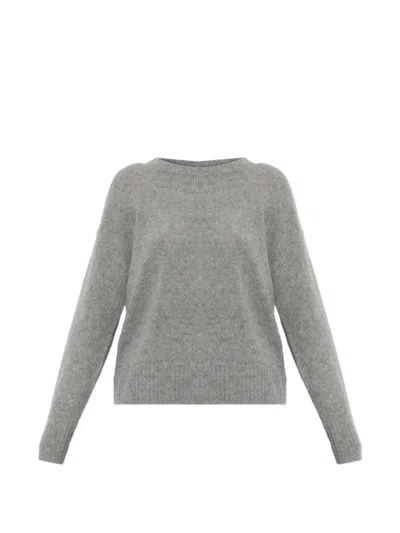 Lisa Yang Lova Crew-neck Sweater In Gray