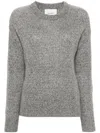 Lisa Yang Mira Cashmere And Silk Sweater In Grey