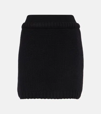 Lisa Yang Lovi Cashmere Miniskirt In Black