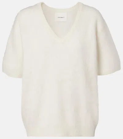 Lisa Yang Lovisa Cashmere Sweater In White