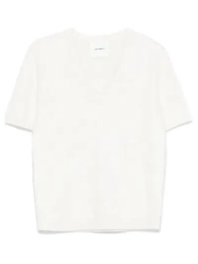 Lisa Yang Lovisa Knitted Top In White