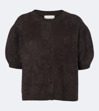 Lisa Yang Lucianne Cashmere Cardigan In Brown