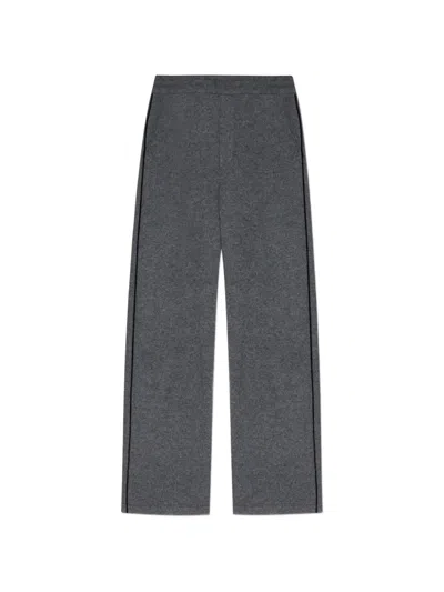 Lisa Yang Lukas Piped Trousers In Gray