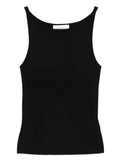 Lisa Yang Lynette Sleeveless Top In Black