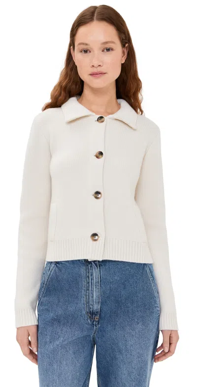 Lisa Yang Lynna Cashmere Cardigan Cream