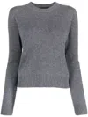 Lisa Yang Mable Cashmere Crewneck Sweater In Animal Print