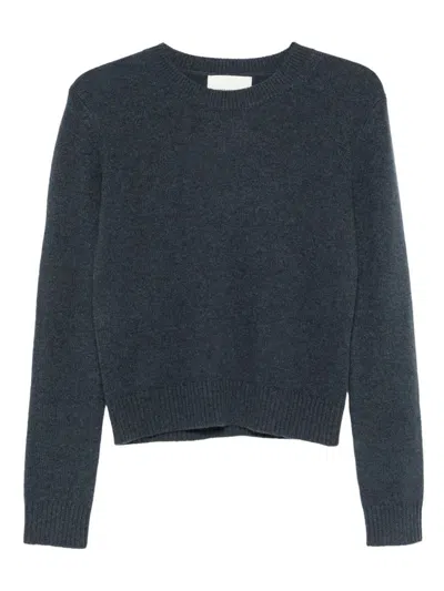 Lisa Yang Mable Cashmere Crewneck Sweater In Animal Print
