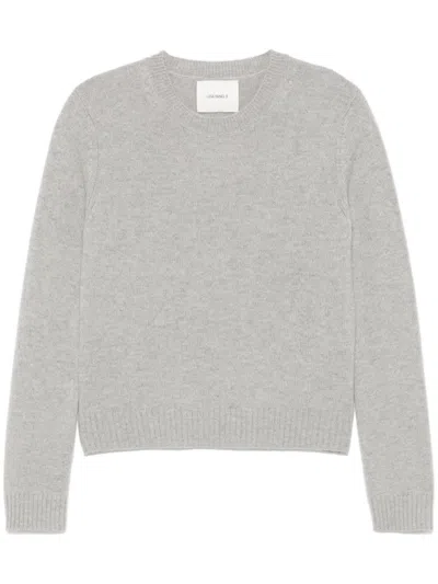Lisa Yang Mable Cashmere Crewneck Sweater In Gray