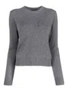 Lisa Yang Mable Cashmere Crewneck Sweater In Gray