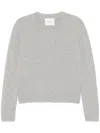 Lisa Yang Mable Sweater In Light Grey