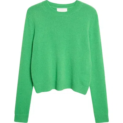 Lisa Yang Mable Cashmere Crewneck Sweater In Metallic