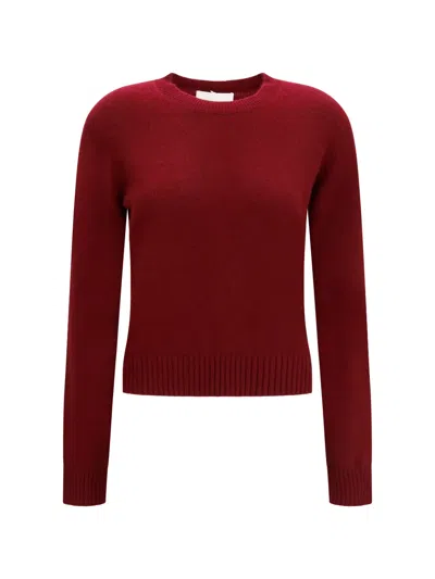 Lisa Yang Red Mable Mid-weight Cashmere Sweater