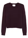 Lisa Yang Mable Kaschmirpullover Mit Rundhalsausschnitt In Brown