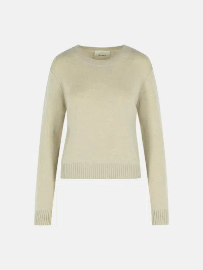Lisa Yang 'mable' Oyster Cashmere Sweater In Gray