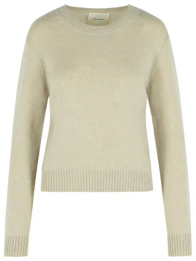 Lisa Yang 'mable' Oyster Cashmere Sweater In Neutral