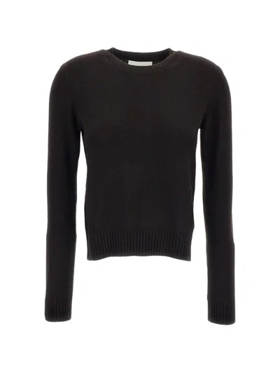 Lisa Yang Brown Mable Mid-weight Cashmere Sweater In Black