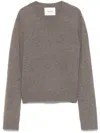 Lisa Yang Mable Sweater In Brown