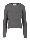 Lisa Yang Mable Sweater Knitwear Grey In Gray
