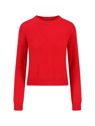 Lisa Yang Mable Sweater In Red