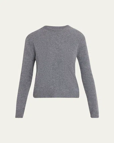 Lisa Yang Mable Turtleneck Cashmere Sweater In Gray