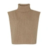 Lisa Yang Magda Cashmere Open Vest In Brown