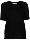 Lisa Yang Ava Cashmere Top In Bl Black