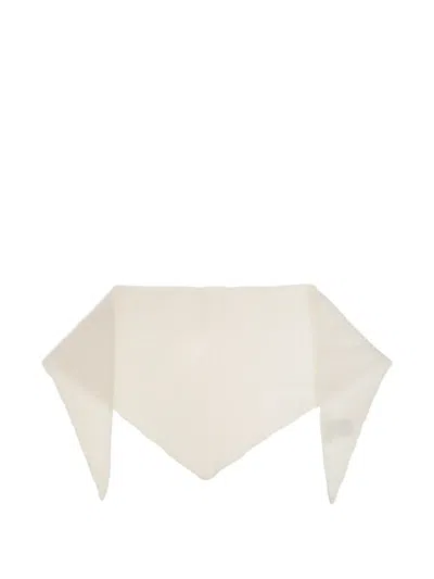 Lisa Yang Mairi Bandana Scarf In Gold