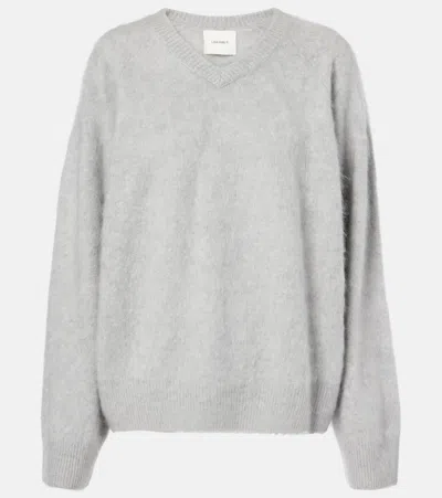 Lisa Yang Mallory Cashmere Sweater In Grey