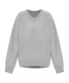 Lisa Yang Mallory Pullover In Gray