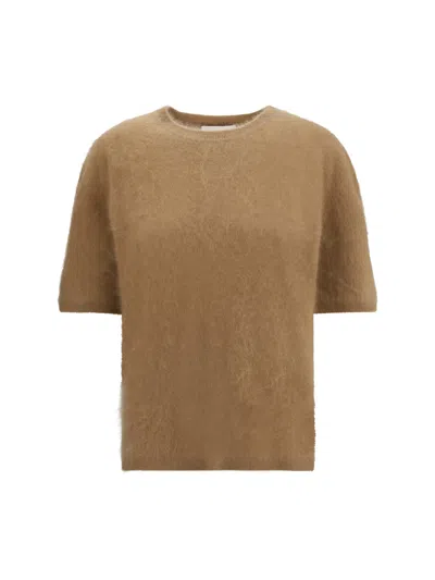 Lisa Yang Maren Sweater In Brown