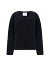 Lisa Yang Black Margareta Sweater In Black Brushed