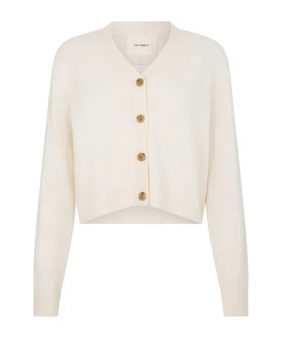 Lisa Yang Marion Cardigan Knitwear In Black