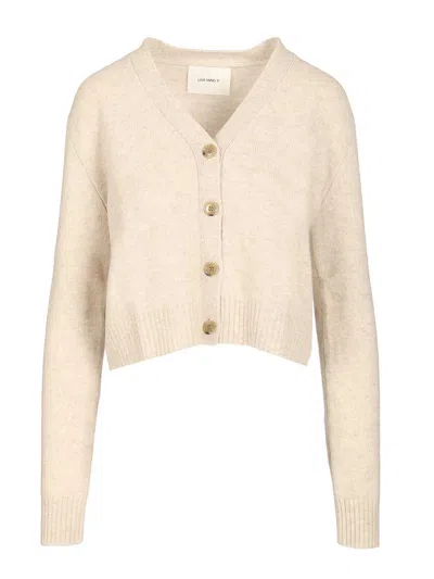 Lisa Yang Marion Cardigan Knitwear White