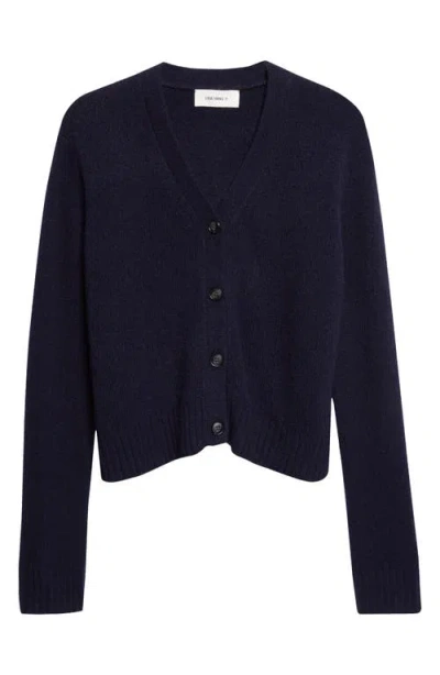 Lisa Yang Marionette Cashmere & Silk Cardigan In Blue