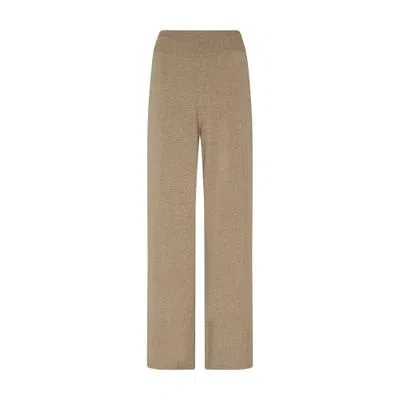 Lisa Yang Marlo Cashmere Pants In Brown