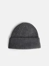 Lisa Yang 'martigny' Graphite Cashmere Beanie In Gray