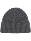 Lisa Yang Martigny Knit Beanie In Grey