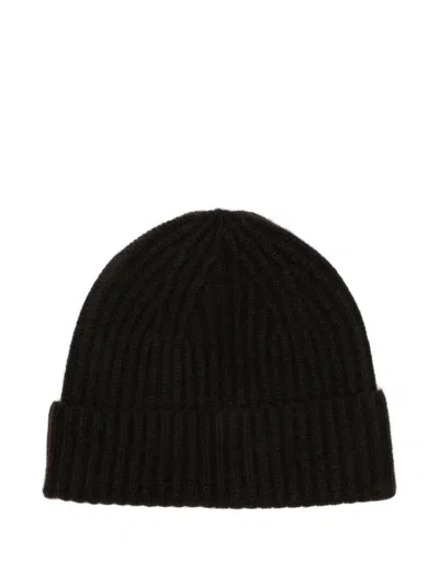 Lisa Yang Martigny Ribbed-knit Beanie Hat In Brown