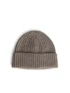 Lisa Yang 'martigny' Truffle Cashmere Cap In Brown