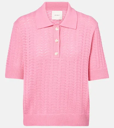 Lisa Yang Masy Cashmere Polo Sweater