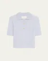 Lisa Yang Masy Cashmere Polo Sweater