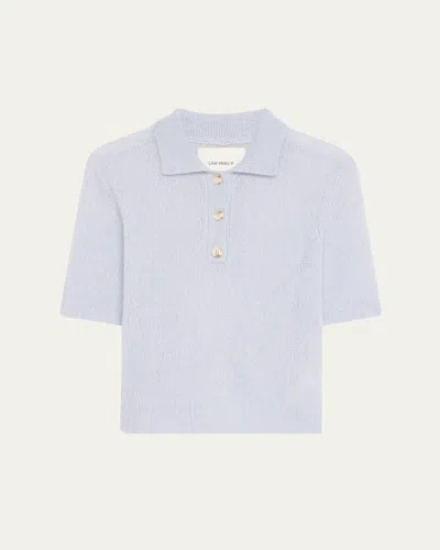 Lisa Yang Masy Cashmere Polo Sweater