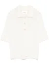 Lisa Yang Masy Polo Top In Neutrals