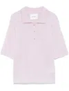Lisa Yang Masy Polo Top In Purple