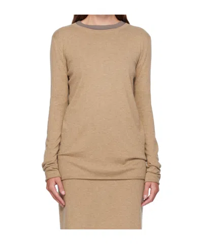 Lisa Yang Maurie Sweater In Brown