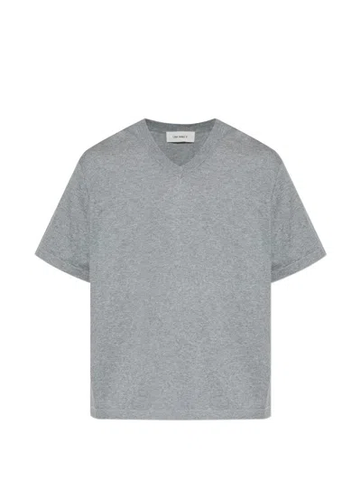 Lisa Yang Brayden V-neck T-shirt In Gray