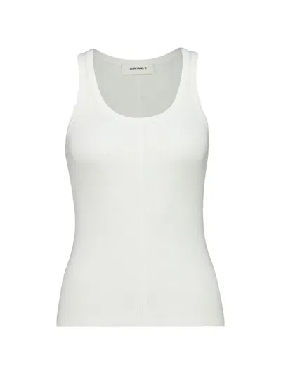 Lisa Yang Meng Sleeveless Tank Top In White