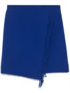 Lisa Yang Mette Mini Skirt In Bi Bright Indigo