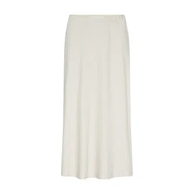 Lisa Yang Midi Silk Skirt In Beige