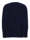 Lisa Yang Mila Crew-neck Knitted Jumper In Blue